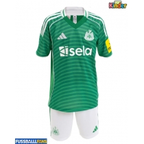 Newcastle United Sandro Tonali #8 Auswärts Trikotsatz Kinder 2025-26 Kurzarm (+ Kurze Hosen)